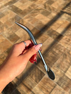 Bombilla Acero Inox Pico de loro Curva