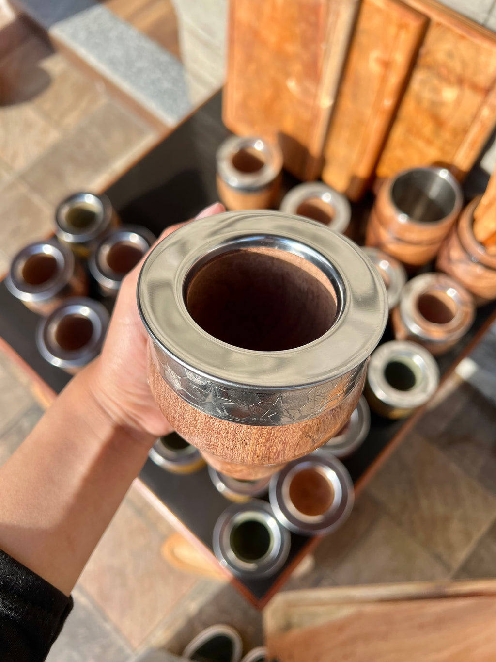 MATE IMPERIAL ALGARROBO COPA